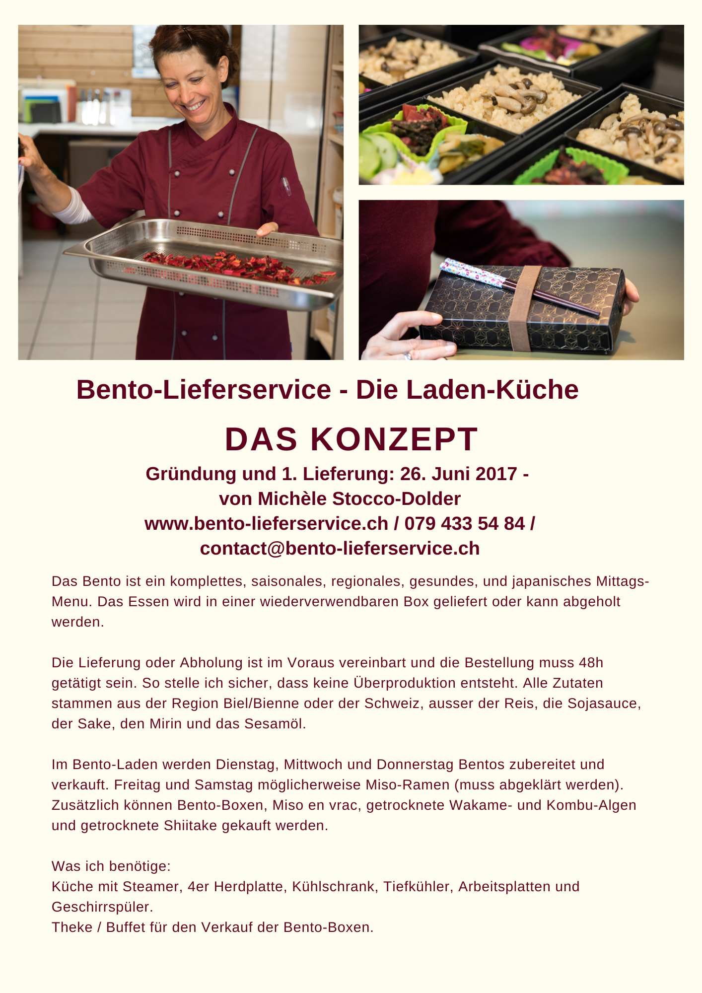 Bento-Küchen-Laden