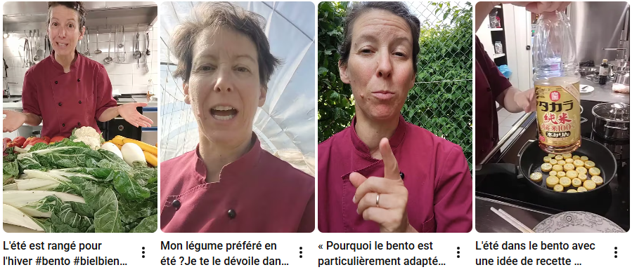 De la nature à la boîte à bento